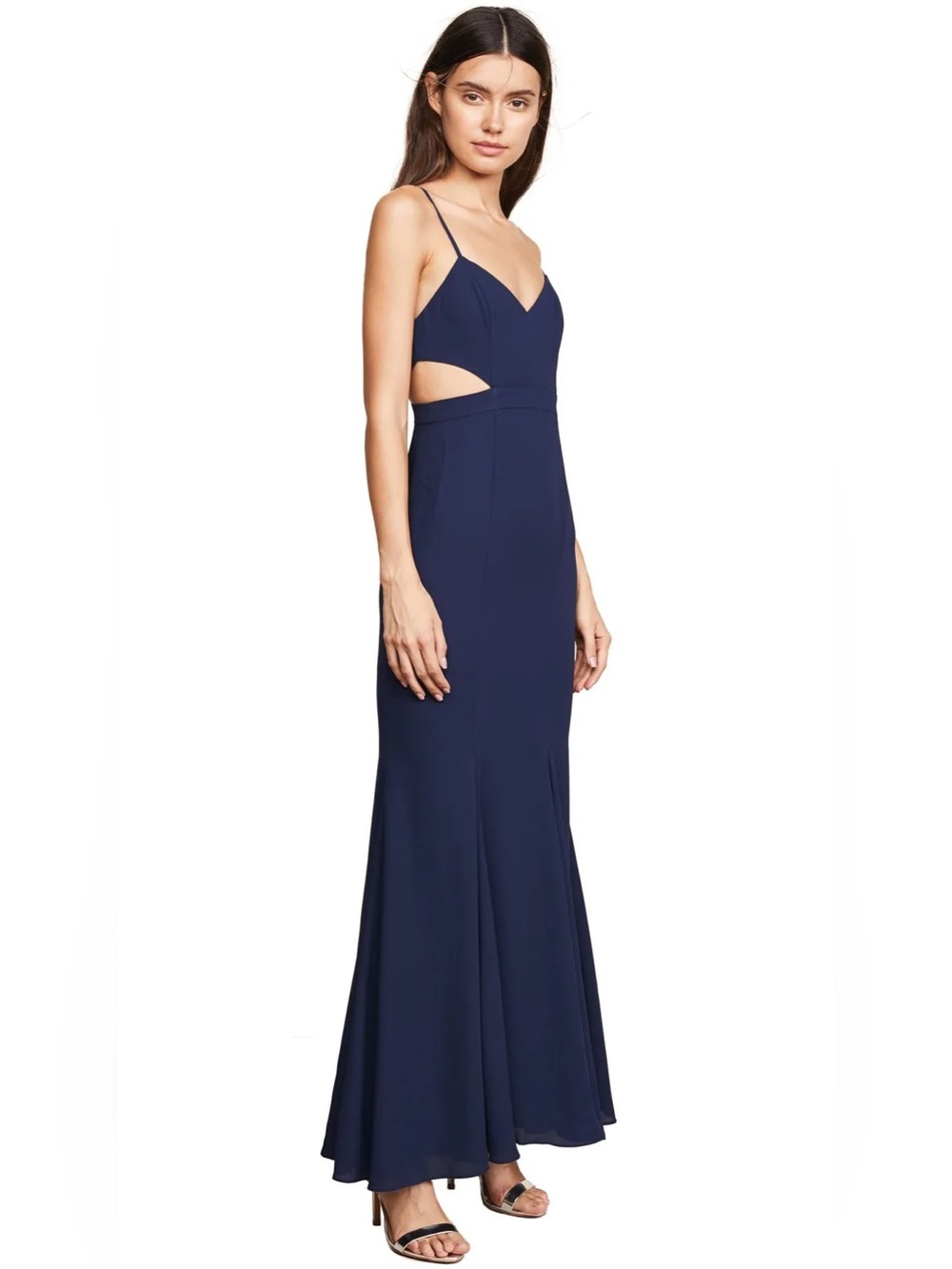 Fame and Partners Zyra Dress Navy Size 2